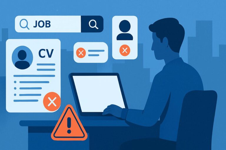 errores al buscar trabajo TI